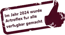 Qualitätssiegel Original Artroflex Active - Zertifizierte Qualität
